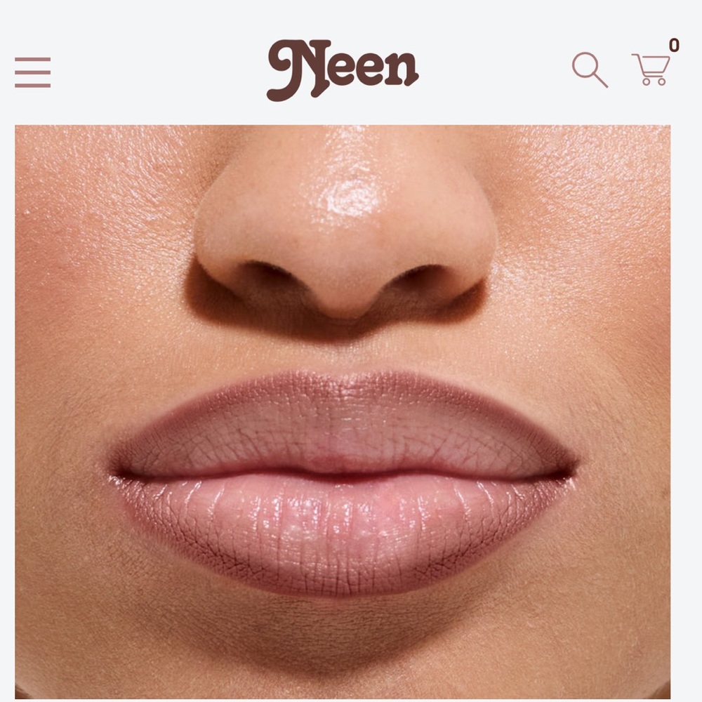Neen- lined duo lip liner pencils in color “Crosby Orchard”